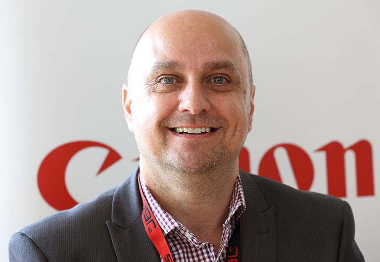 Rob Tonks, Canon’s Programme Manager - Healthcare