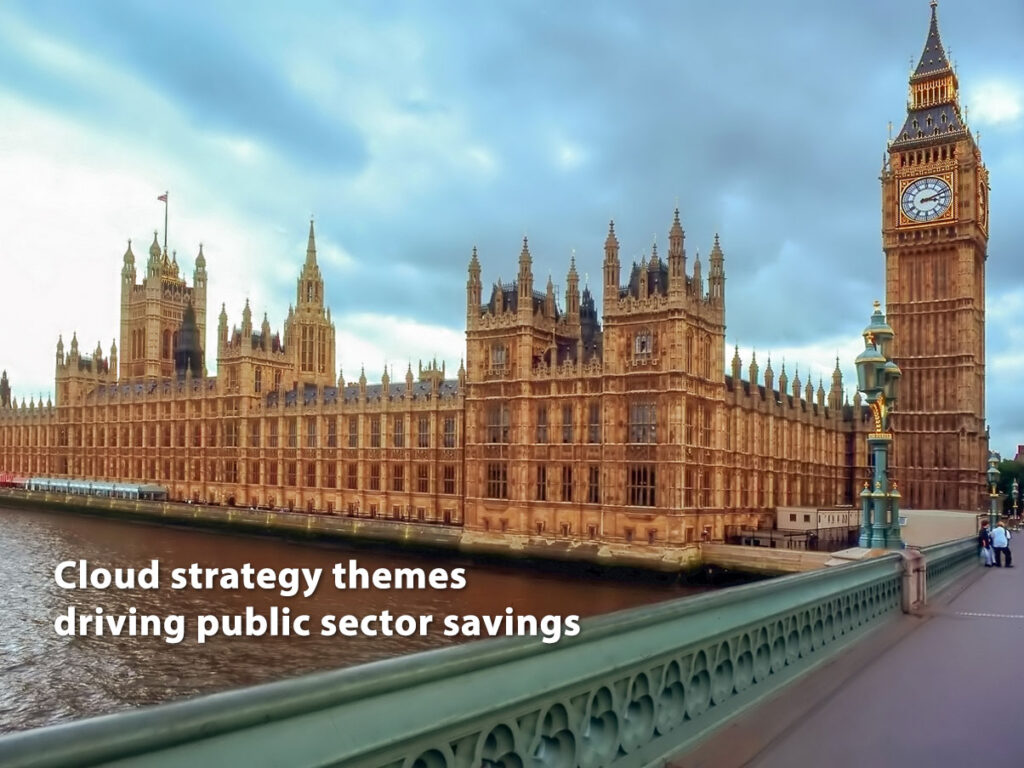 Cloud strategy themes driving public sector savings